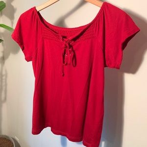 Almost Famous Red Blouse